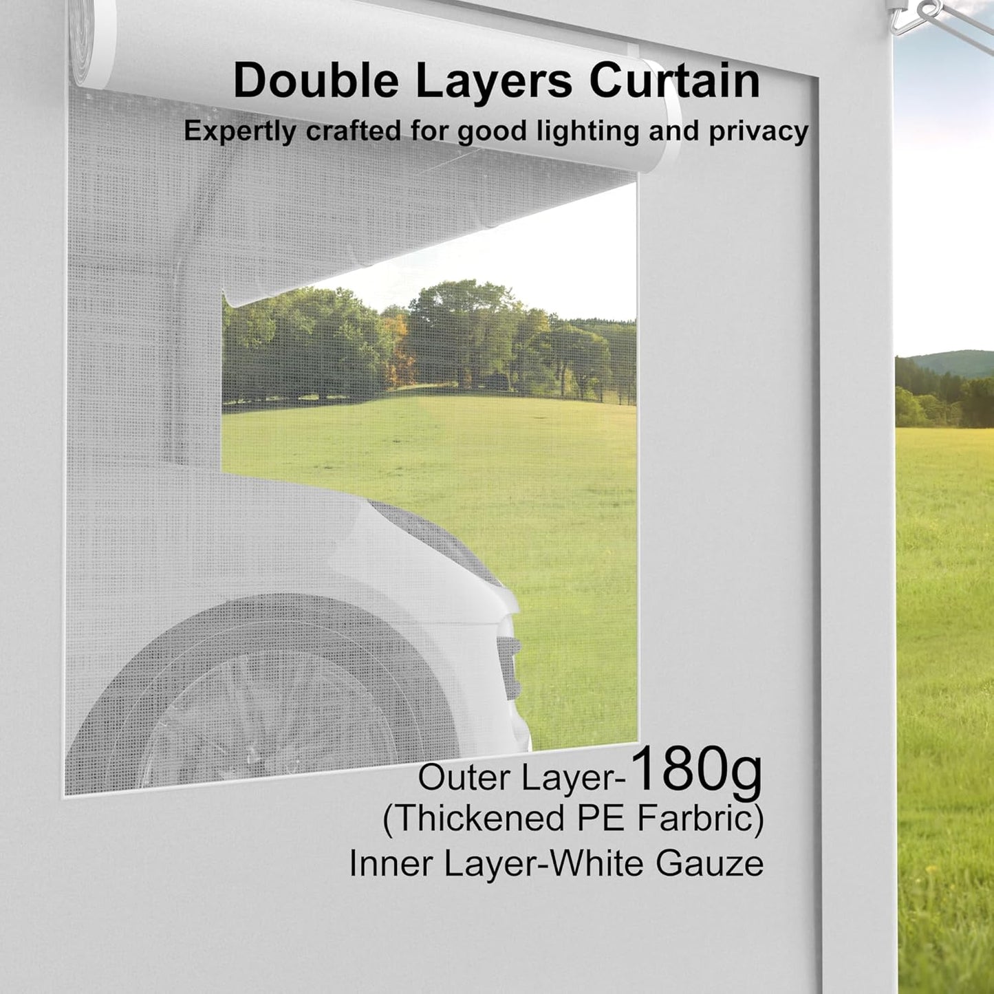 10x20ft Carport Heavy Duty, Portable Garage with 4 Doors + 4 Window, Upgraded Carport with Reinforced Steel Poles, Uv Resistant Waterproof Tarp, Portable Carport for Car, Truck, Boat
