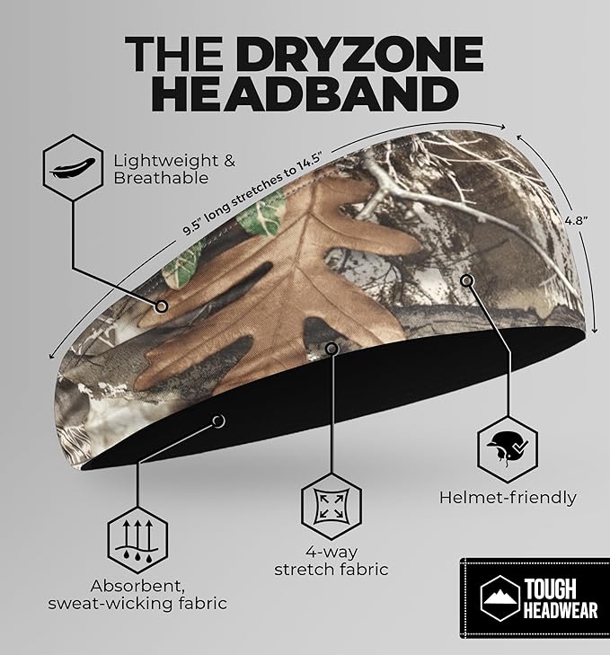 Mens Sweat Bands - Sport Headbands for Men - Workout Headbands for Women - Running Headband -Tennis Athletic Sweatband