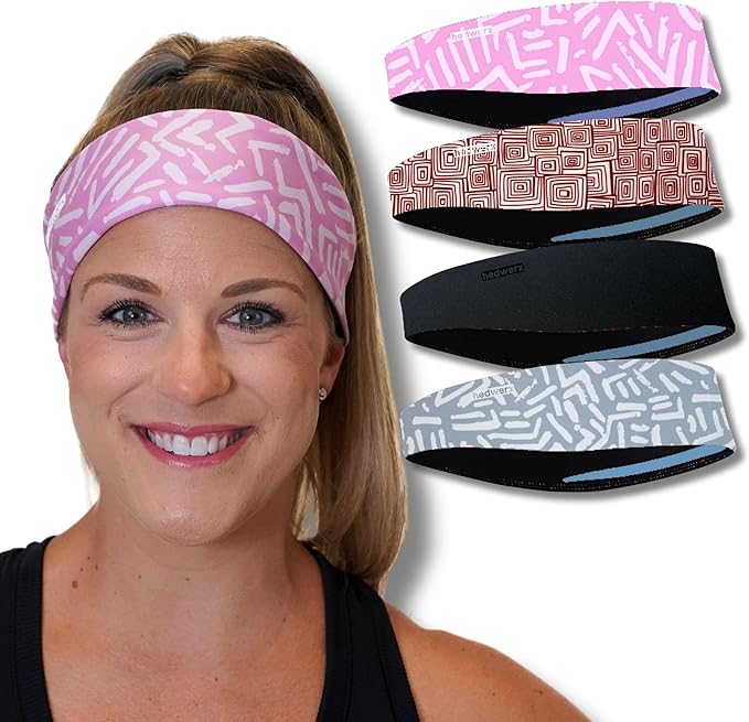 Hydra2, Sweat Diverting, Sports Sweatband Headband, H2 Flatweave