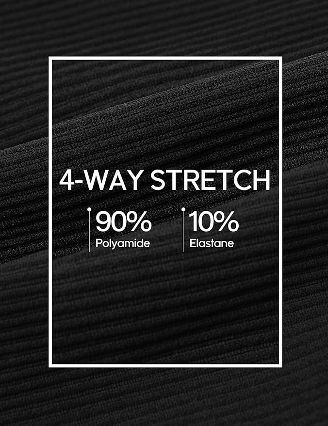 DIBAOLONG Womens High Waist Yoga Pants Cutout Ripped Tummy Control Workout Running Yoga Skinny Leggings