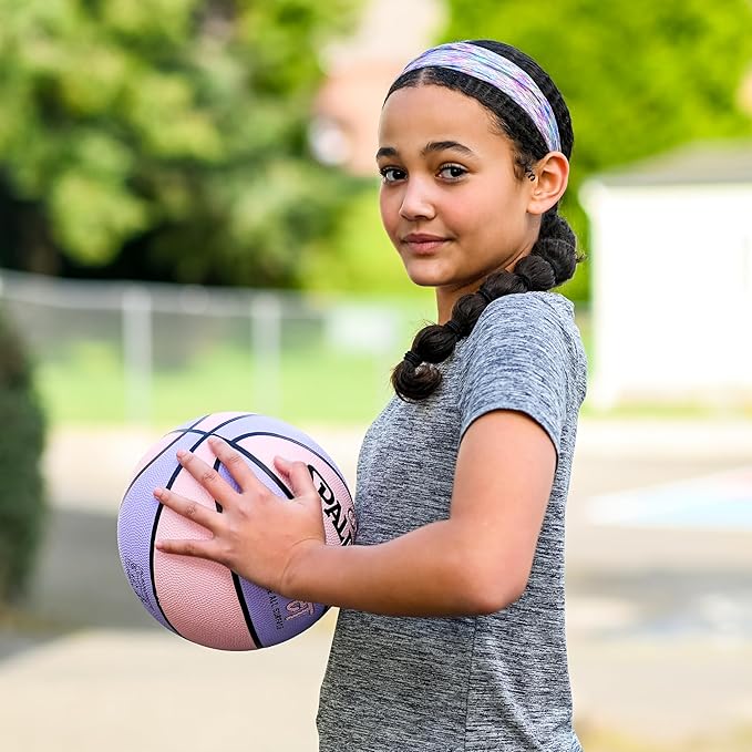 FROG SAC Sport Headbands for Girls, Adjustable Non Slip Athletic Sports Hair Bands for Women, Stretch Elastic Workout Mesh Headband for Yoga Running Exercise Soccer