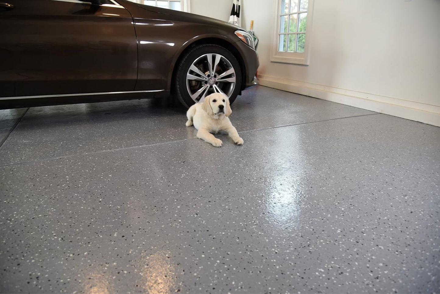 Epoxy Resin Coating 3 Gallon Kit - Haze Gray - Standard Cure Speed - For Floors, Counter Tops, Garages & More -100% Solids -2 Components - Self Leveling, Chemical Resistant, Solvent-Free