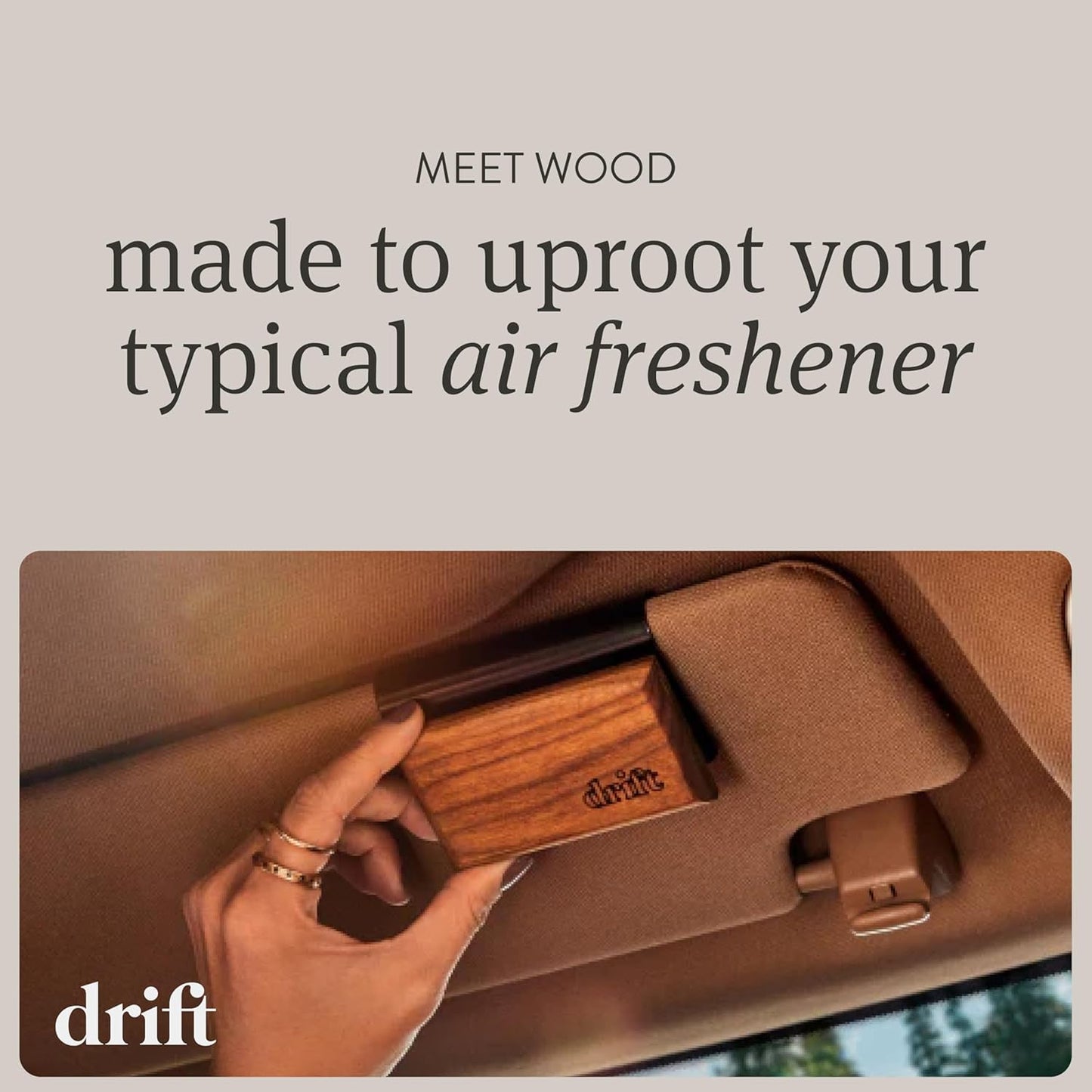 Drift on Amazon Wood Air Freshener Starter Kit - Great Wave