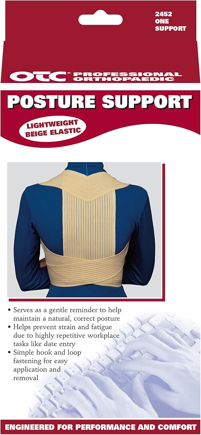 OTC Posture Support, Correct Shoulder Slump Poor Body Position, Small