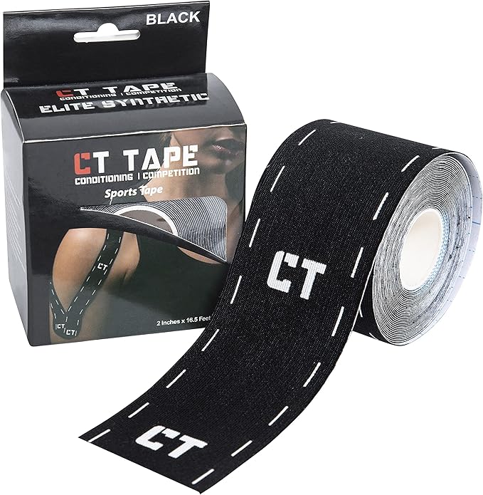 Sports & Kinesiology Tape (16.5ft Uncut Roll) - Latex Free, Water Resistant, Uncut Kinesiology Tape for Knee, Elbow, Ankle, Back & Shoulder Muscle