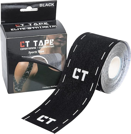 Sports & Kinesiology Tape (16.5ft Uncut Roll) - Latex Free, Water Resistant, Uncut Kinesiology Tape for Knee, Elbow, Ankle, Back & Shoulder Muscle