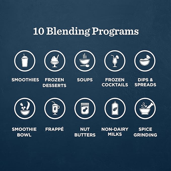 Vitamix Ascent X5 Blender, Professional-Grade, 10 Preset Blending Programs, 48-ounce Container, Self-Cleaning, Brushed Stainless