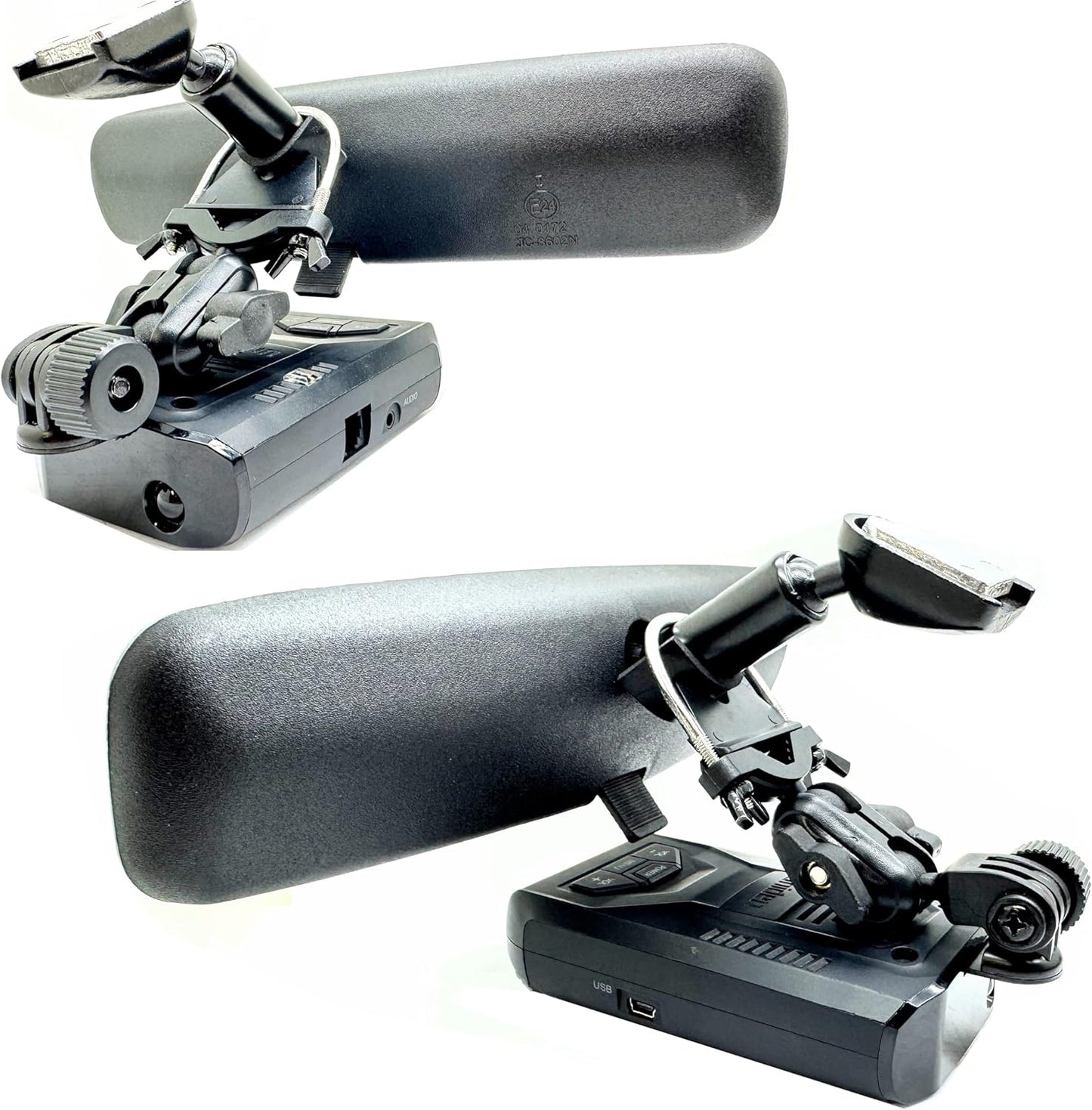 U-Bolt Radar-Detector Rearview Mirror Stem Mount for Uniden R1 R2 R3 R4 R7 DF1 DFR2 DFR3 DFR5 DFR6 DFR7 DFR8 DFR9 Radar Detector (for Uniden Radar Only)