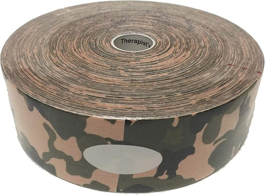 Therapist’s Choice® Kinesiology Tape Bulk Roll (2-Inch x 105-Feet) (Camo)