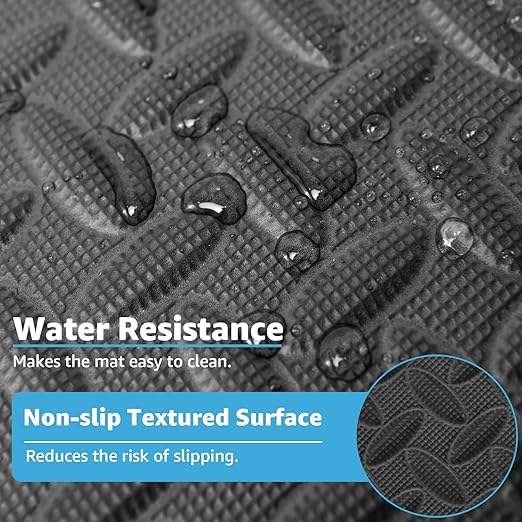 Art3d 48 Sq.Ft Eva Puzzle Exercise Mats, 24"x24" x 1/2" Thick Foam Interlocking Tiles for Flooring, Workout, Gym Equipments, Pack of 12