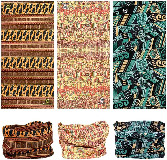 Neck Gaiter Headband Headwear Head Wrap Face Mask Magic Scarf Bandana for Men and Women