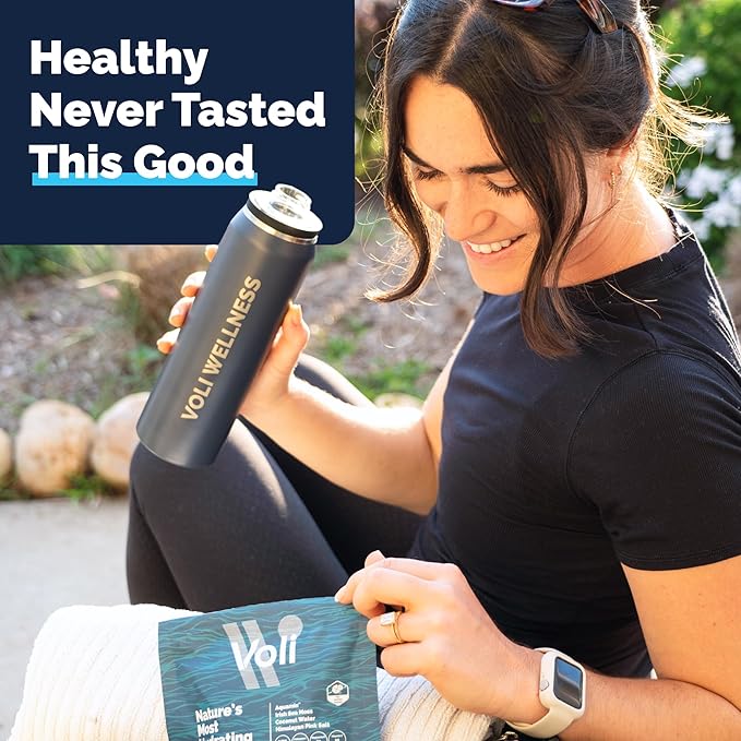 Voli Electrolytes Powder Packets | No Added Sugar Electrolyte Drink Mix for Hydration | Keto & Fasting Friendly, Natural Superfoods & Minerals | Variety Pack, 15-Count