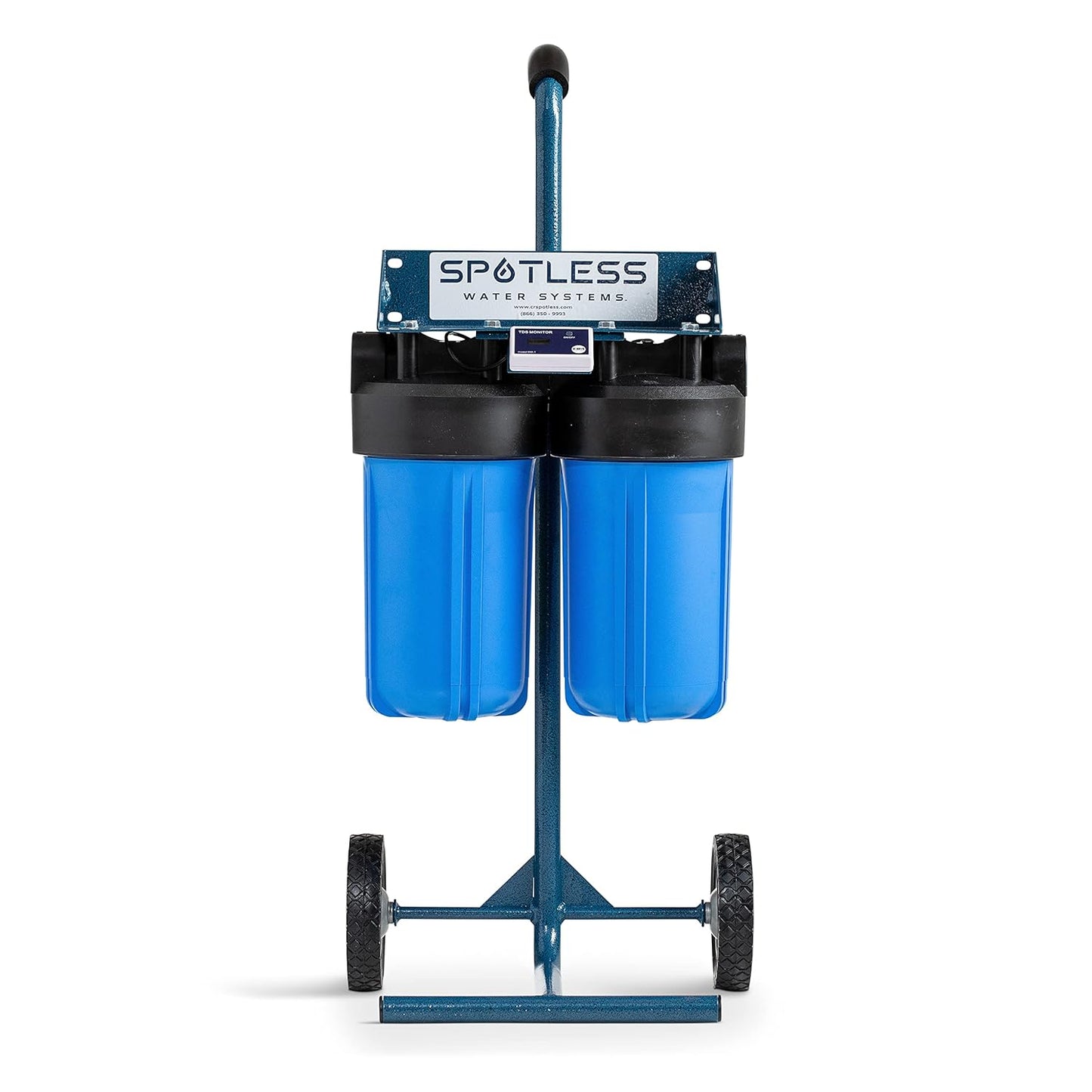 Spotless Water Systems - DIC-10, Simple Window, Solar Panel, RV & Car Wash System, Works for All Vehicles, Motorcycles, Bikes, Boats, Planes, Yachts, Towel Drying Eliminated