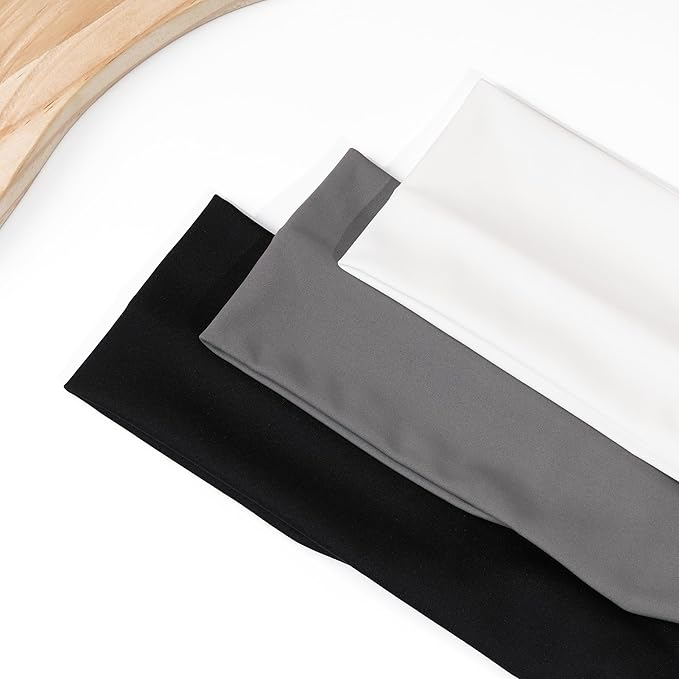 JOYOYO Unisex Headbands for Women's Hair Soft Stretchy Fabric Kylie Head Band Bandeaux Hair Accessories for Workout Gym Yoga Hair Band,100% Pure Cotton