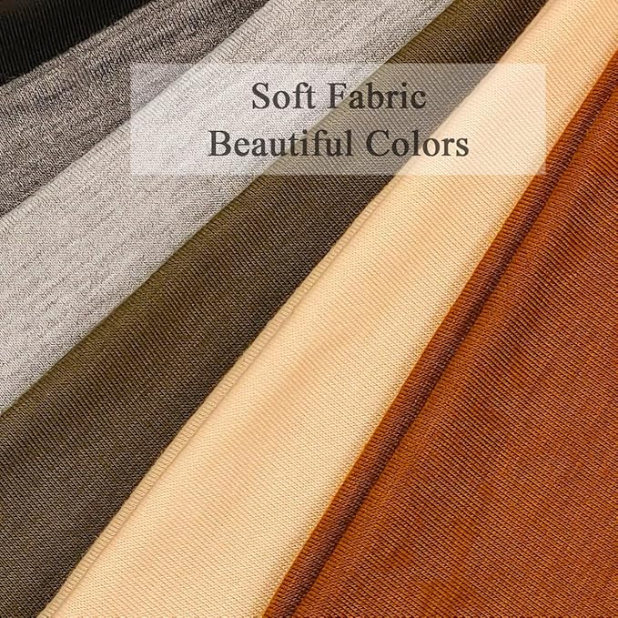 Wide Headbands For Women Stretch Headband Boho Head Bands Women's Hair Band Turban Workout Hairband Accessories 6 Pack