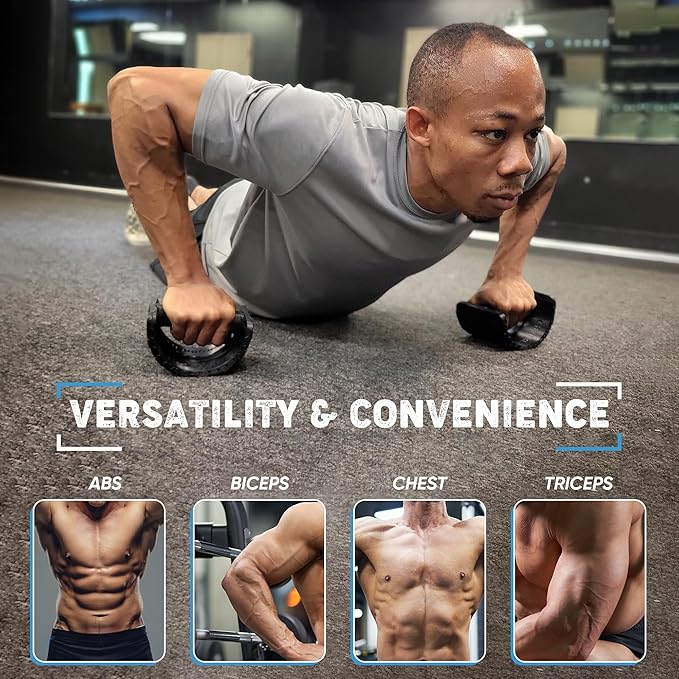 Ultra Rockers – Instability Training Platform for Core Strength, Balance, and Stability | Wrist Relief for Push-Ups & Strength Training | Home Gym & Fitness Equipment