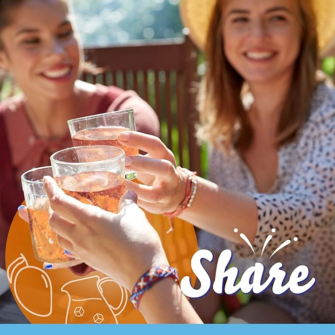 Crystal Light Peach Mango Green Tea Naturally Flavored Powdered Drink Mix, 60 ct Pack, 12 Canisters of 5 Pitcher Packets