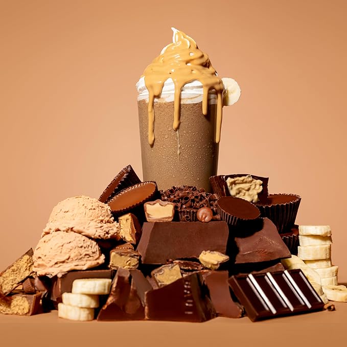 VitaHustle ONE Meal Replacement Shake - Plant Based Protein Powder by Kevin Hart - Vegan, Meal Replacement Powder with Superfoods, Vitamins, Adaptogens & Probiotics -Choc Peanut Butter Banana Flavor, 15 Servings