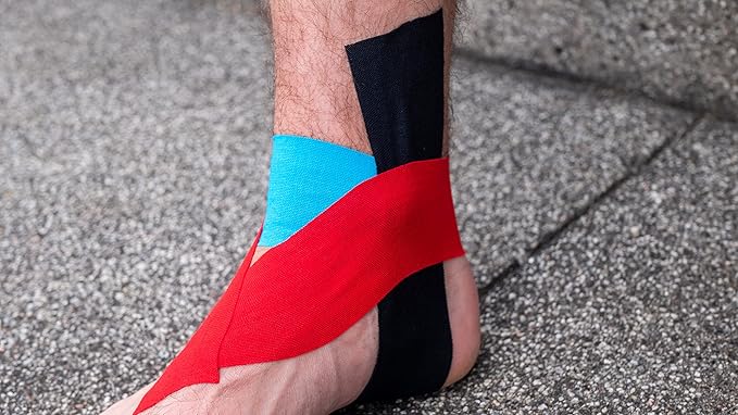 Kinesiology Tapes PRECUT | 40 Beige Pre-Cut Sport Tape Strips 10x2in | Waterproof • Skin-Friendly • Elastic | Kinesiology Tapes Ideal for Sports