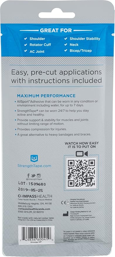 Kinesiology Tape, K Tape Taping Kits, Premium Sports Tape Provides Support and Stability to The Target Area, Multiple Kits Available