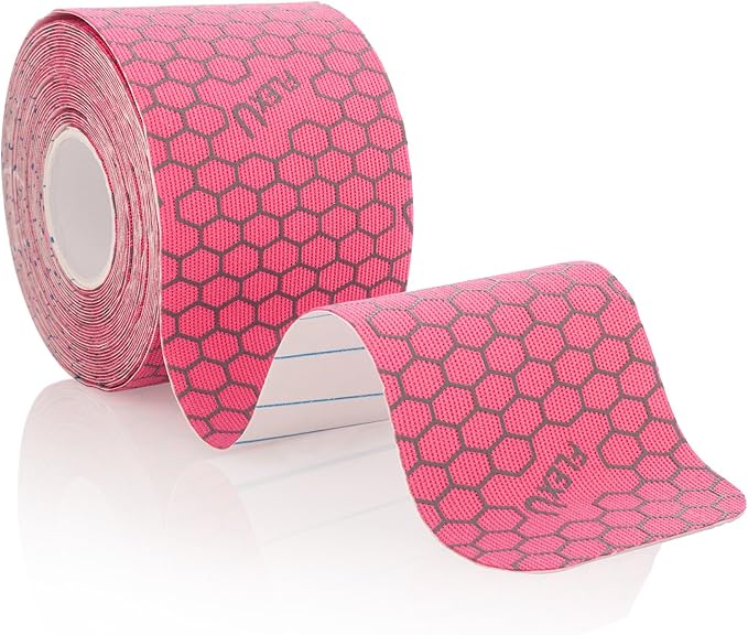 FlexU Kinesiology Tape; Available in Pre-Cut or Continuous Options; Advanced Strength and Flexibility for Enhanced Therapeutic Recovery; Provides Support, Stability, & Pain Relief to Muscles & Joints