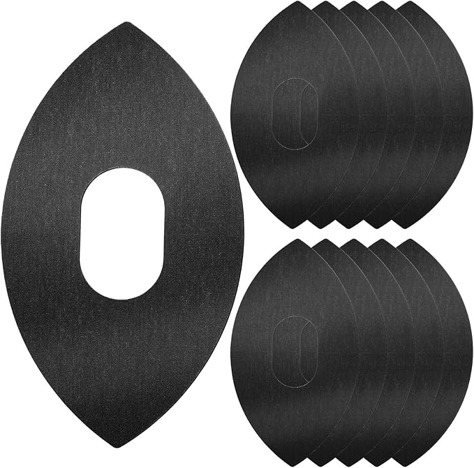 Kinesiology Kinetic Tape for Knee 10 Pcs Precut Kinesiology Sports Tapes for Knee Pain Relief Knees Support & Stability Upgrade Knees Bands Waterproof & Elastic Athletic Tape