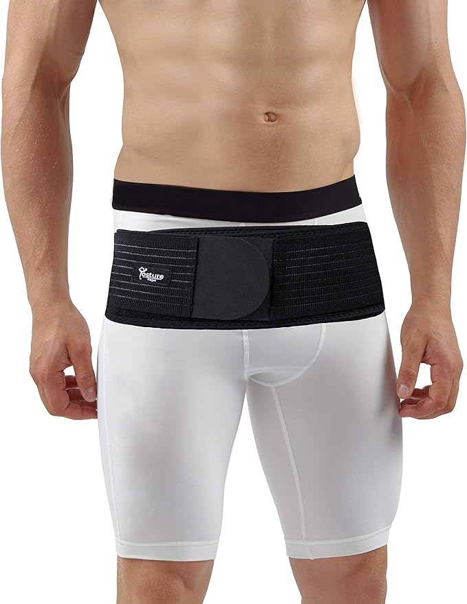 Posture Magic Sacroiliac SI Joint Support Belt for Women and Men - Reduce Sciatic, Pelvic, Lower Back and Leg Pain - Stabilize SI Joint (Plus (Hip Size 46-55"))