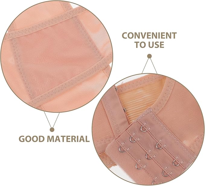 Healifty 2pcs Tank Tops Back Brace Womens Bras Push up Ladies Top Jacket Protective Gear Bracket Chest Support