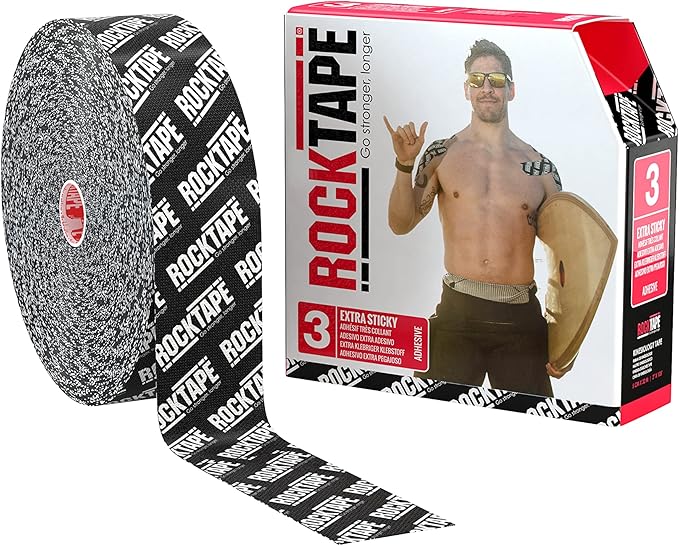Rocktape Uncut Bulk Kinesiology Tape, Continuous Roll (Packaging May Vary)