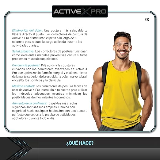 Posture Corrector for Men and Women - Shoulder Straightener Back Brace - Adjustable Straps - Scoliosis, Kyphosis, Scapula and Neck Hump Relief - Full Spine Support (Medium)