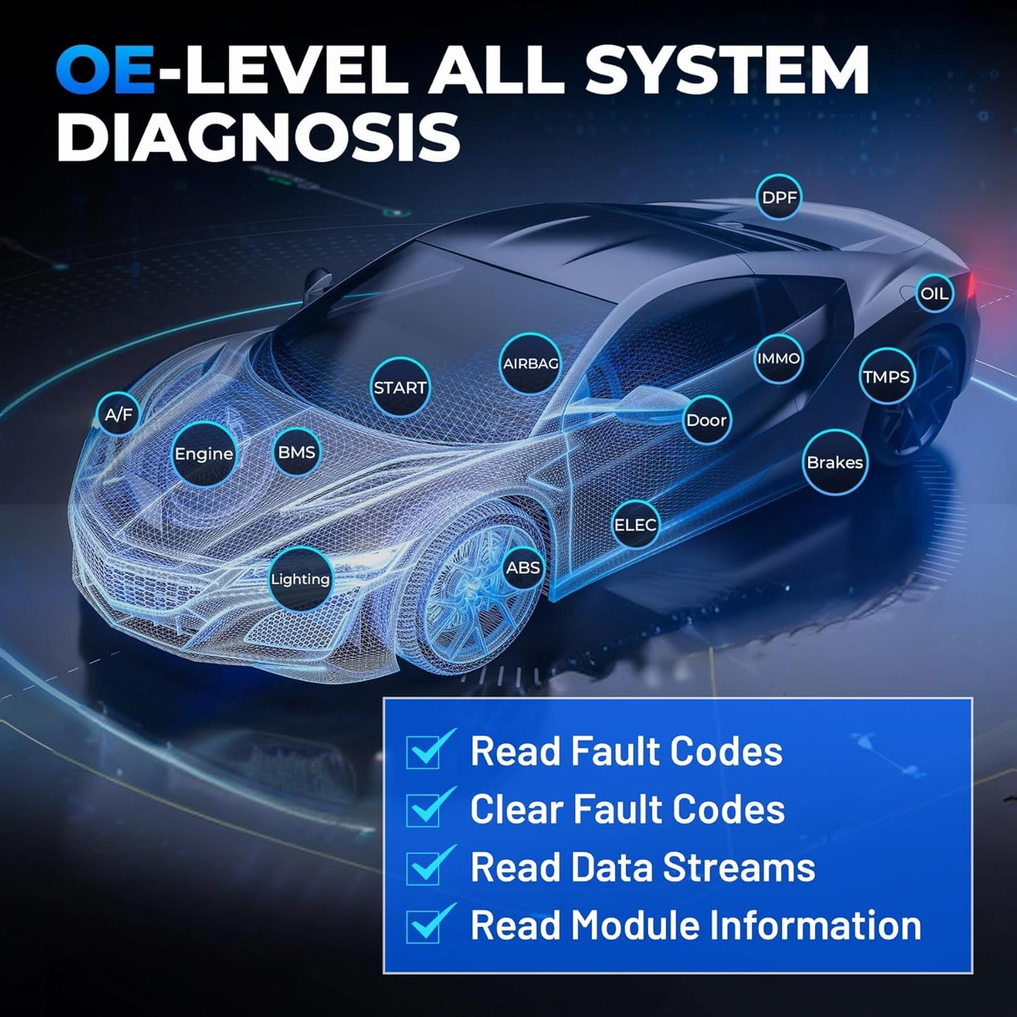 TOPDON ArtiDiag600 Pro, OBD2 Scanner Diagnostic Tool for All Systems, Code Reader Scan Tool with 9 Essential Maintenance Functions, Car Scanner with Andriod OS, Upgraded Version of AD600S/AD500