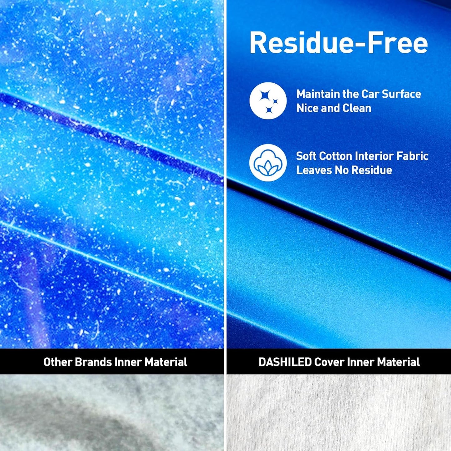 DaShield Ultimum Series Cadillac CTS-V 2016-2019 Sedan All Weather Protection Semi Custom Fit Dust, Sun, Snow, Rain Protection Indoor Outdoor