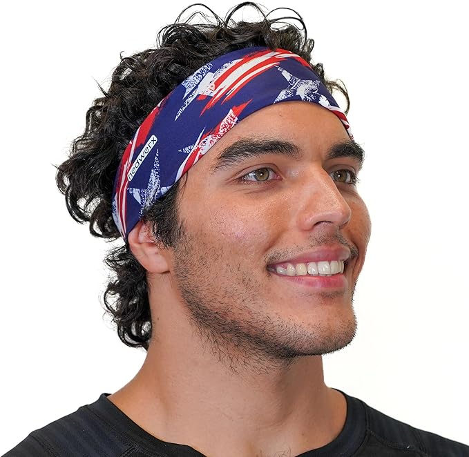 Hydra2, Sweat Diverting, Sports Sweatband Headband, H2 Flatweave