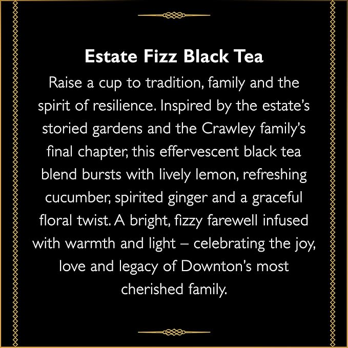 The Republic of Tea — Downton Abbey The Grantham Farewell Cup Black Tea, 36 Tea Bags