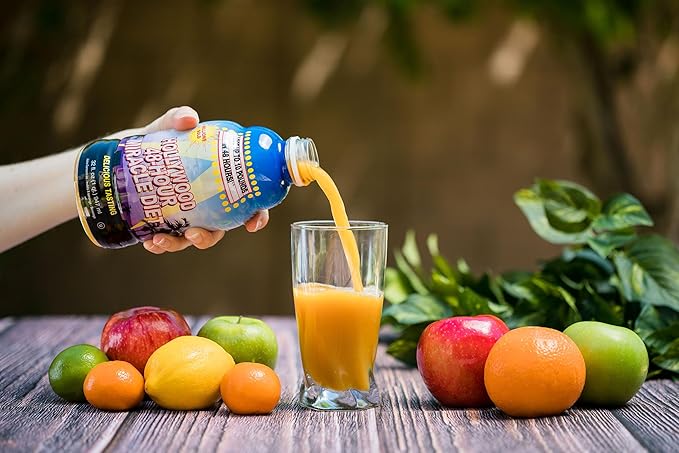 48-Hour Miracle Fruit Juice Cleanse Diet 2-Pack, Detox Cleanse for Weight Loss & Rejuvenation, Food Replacement, Fast Acting Diet, Weight Loss Drink, 32 Fl. Oz.