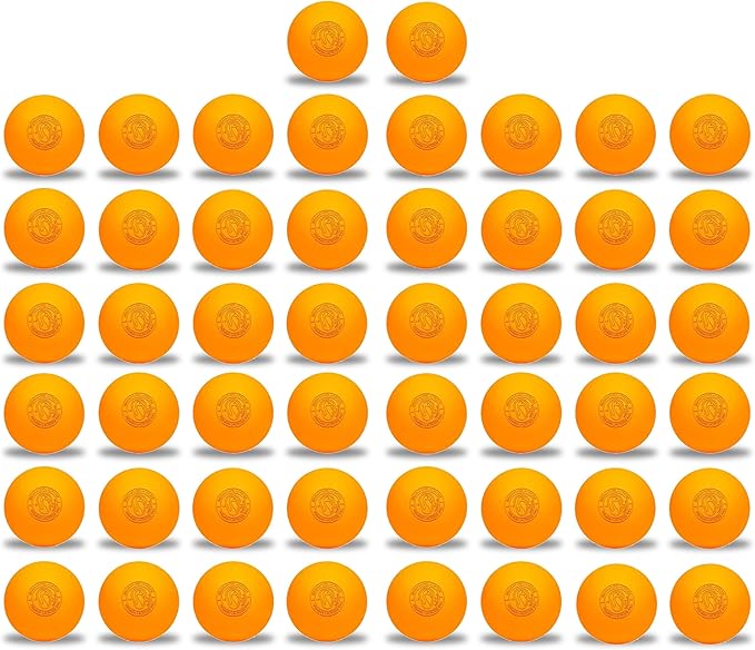 Signature Lacrosse Ball Set - Packs of 2, 4, 8, 12, and 120 - No Chemical Smell Massage Balls, Myofascial Release Tools, Back Roller, Muscle Knot Remover