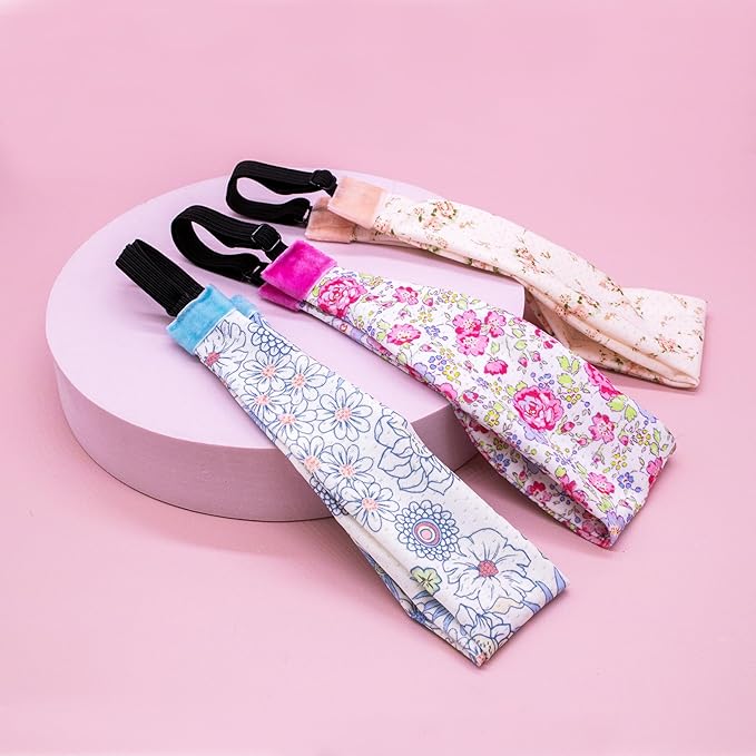 FROG SAC Sport Headbands for Girls, Adjustable Non Slip Athletic Sports Hair Bands for Women, Stretch Elastic Workout Mesh Headband for Yoga Running Exercise Soccer