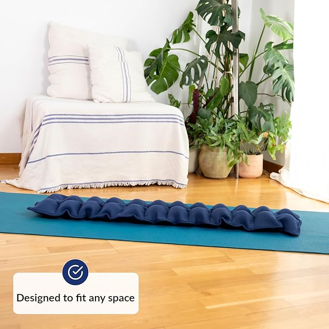 Spine Corrector for Back Decompression | 24 Very Firm Massage Balls for Deep Tissue Pressure | Spine Stretcher for Alignment & Posture | Decompression Back Stretcher | Body Alignment | Acupressure