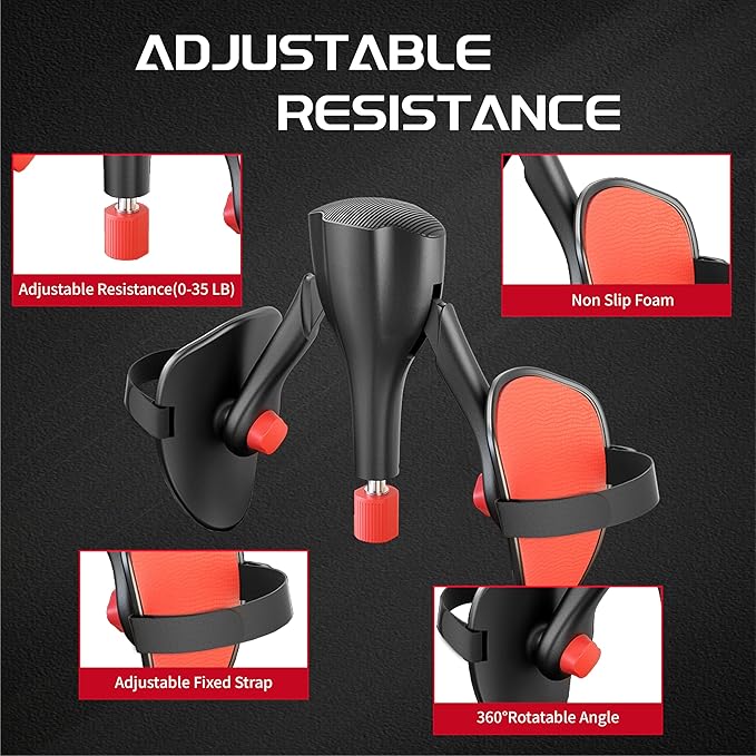 Thigh Master Exerciser Hip Trainer, Fitness Equipment for Leg and Thigh Workout Fitness, Pelvic Floor Muscle Strengthening Device for Women & Men