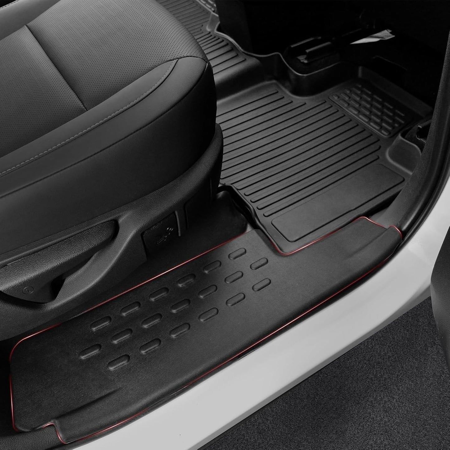 Floor Mats for 2024 2025 Lexus TX, Cargo Liner with Backrest Mat, All Weather TPE Full Mat Set for 2025 TX350 TX500 TX550+ Accessories