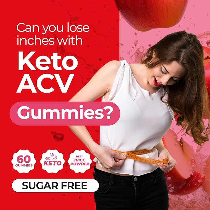 Zenzsual Apple Cider Vinegar Gummies – Digestive, Metabolism and Immune Health Support, Boost Energy – ACV Gummies with VIT B12, Beetroot & Pomegranate - Gelatin and Gluten Free (60 Gummies)