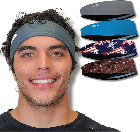 Hydra2, Sweat Diverting, Sports Sweatband Headband, H2 Flatweave