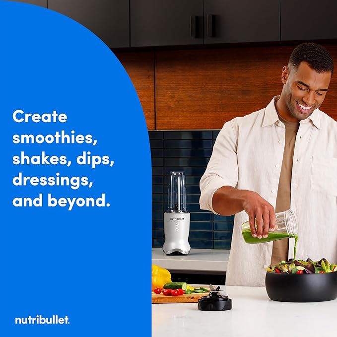 nutribullet Ultra Personal Blender NB50500AW, 32 oz, Pearl White