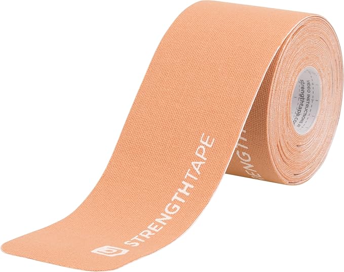 Kinesiology Tape - 5M Precut K Tape Roll - Premium Athletic Tape - Support and Prevent Injuries - Multiple Colors Available