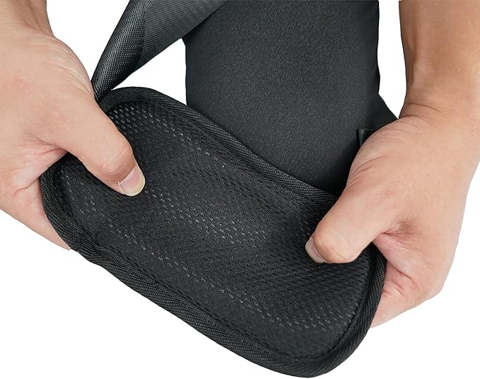 Support belt for better back whole day Lower Back Support Belt -Posture Correcting Harness & Relieve Sciatica, Keeps Back Straight While Seated, Suitable in Office or At Home or Outdoors（Black）