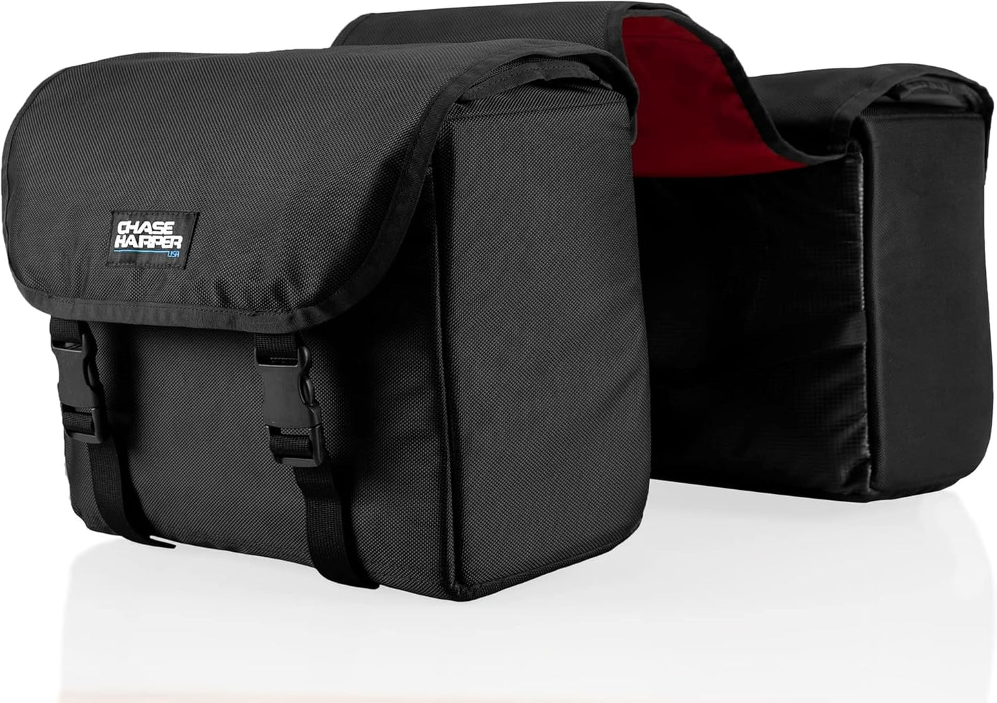 3775 Phoenix Saddle Bags - 21.2 Liters - Water-Resistant, Tear-Resistant, Industrial Grade Ballistic Nylon