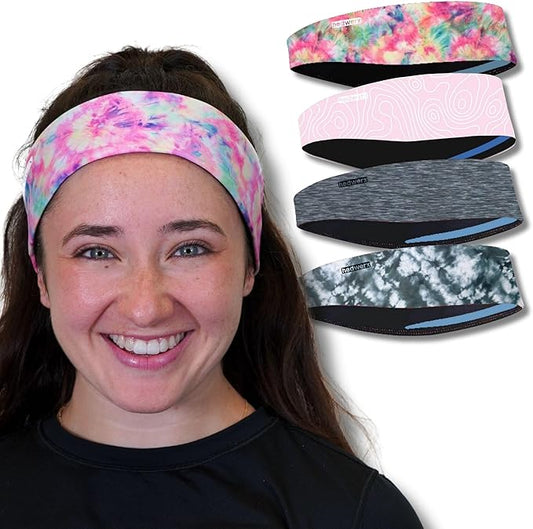 Hydra2, Sweat Diverting, Sports Sweatband Headband, H2 Flatweave