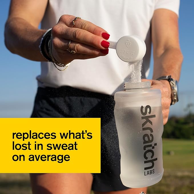 Skratch Labs Hydration Powder | Sport Drink Mix | Electrolytes Powder for Exercise, Endurance, and Performance | Strawberry Lemonade | 20 Servings | Non-GMO, Vegan, Kosher