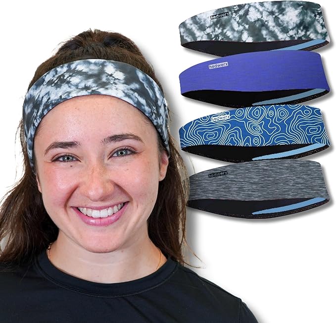 Hydra2, Sweat Diverting, Sports Sweatband Headband, H2 Flatweave