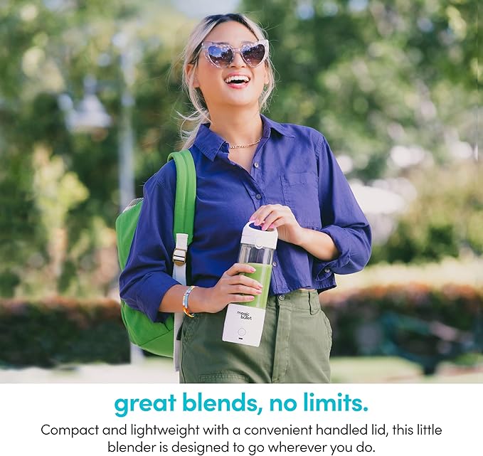 magic bullet Portable Blender MBPB50100W White